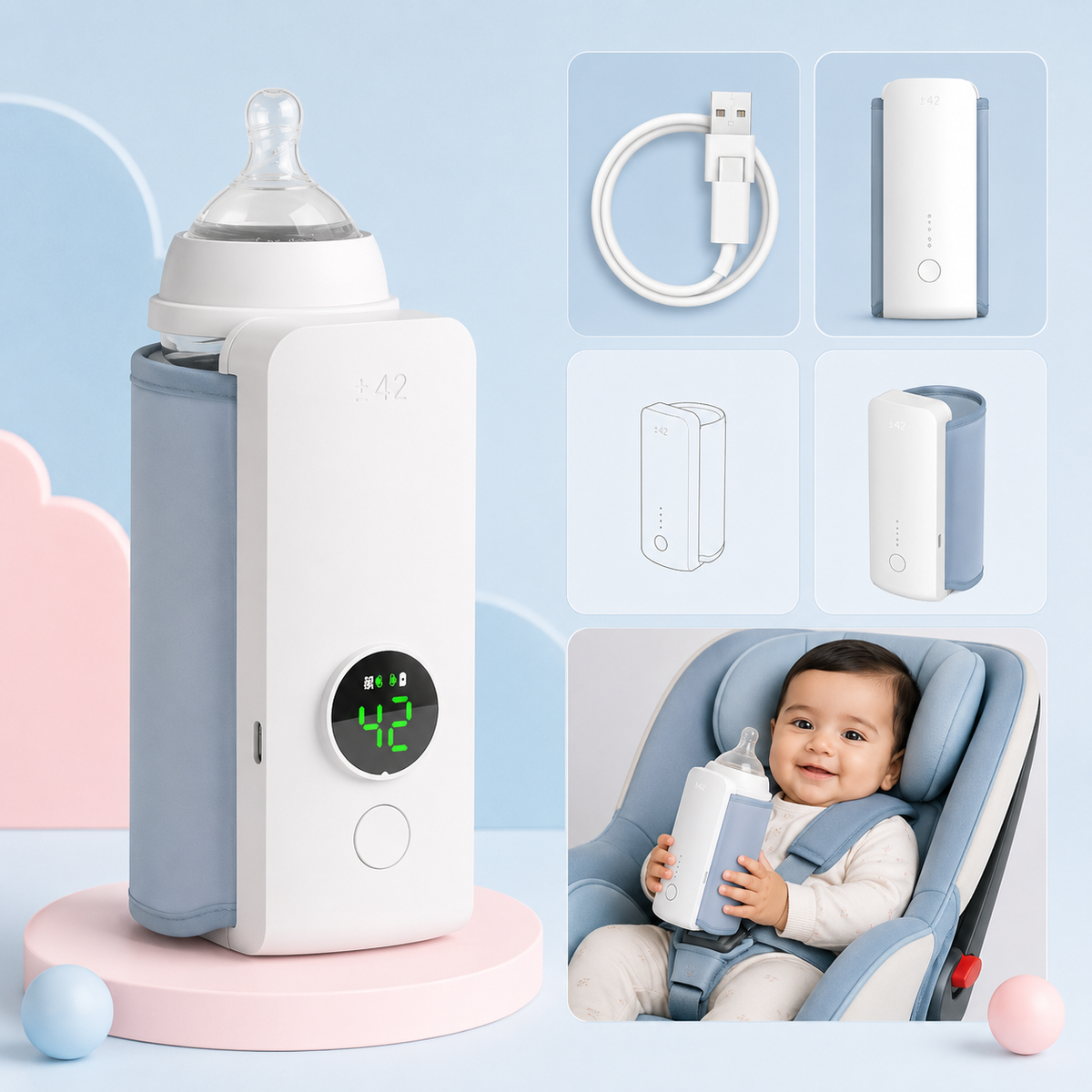 Munchkin's Portable Milk Warmer
